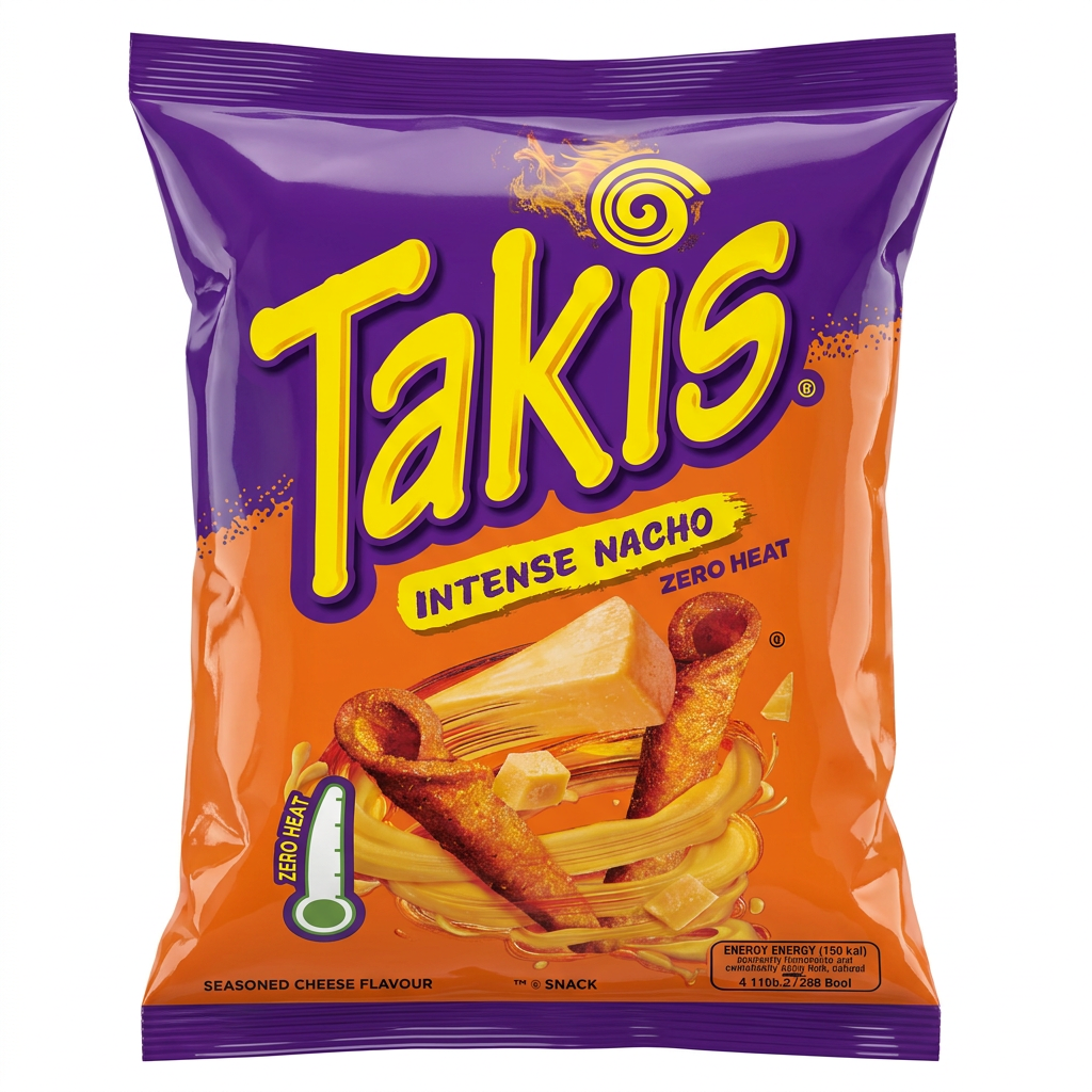 Chips, Snack, Käsegeschmack, Intense Nacho, Zero Fat