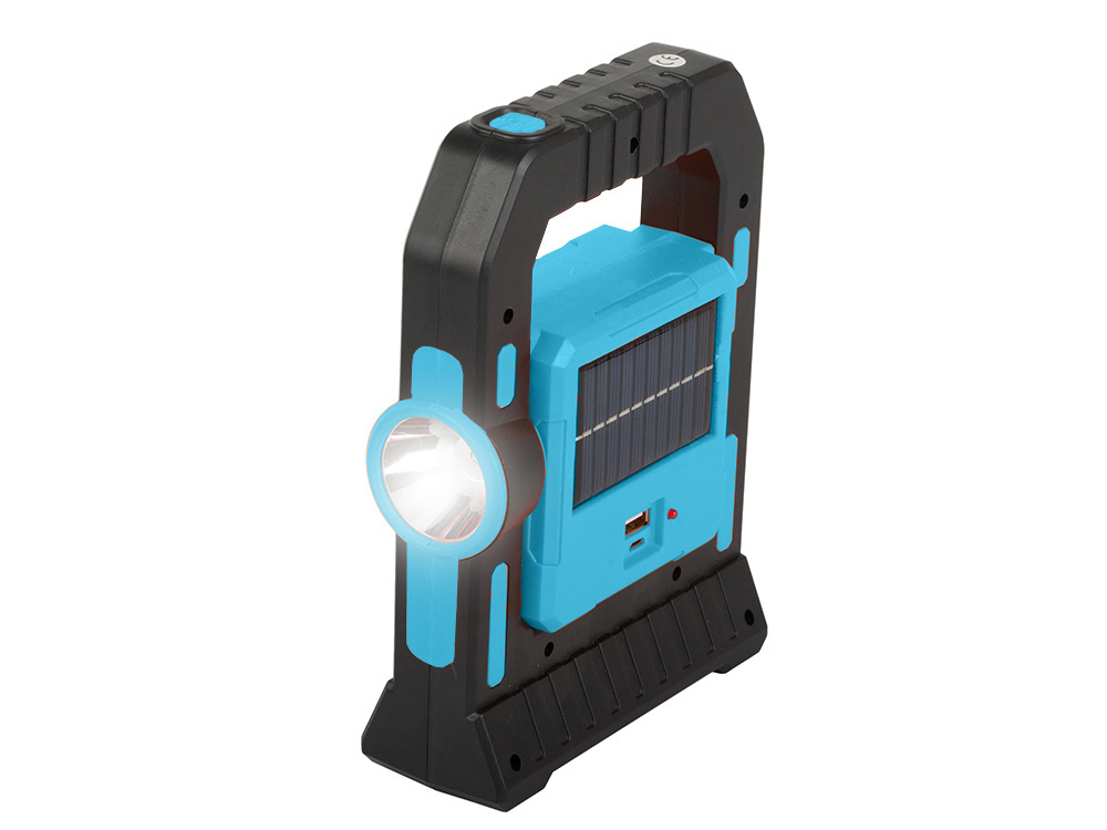 Taschenlampe, Solarlampe, LED-Lampe, Solarpanel, Notfallleuchte