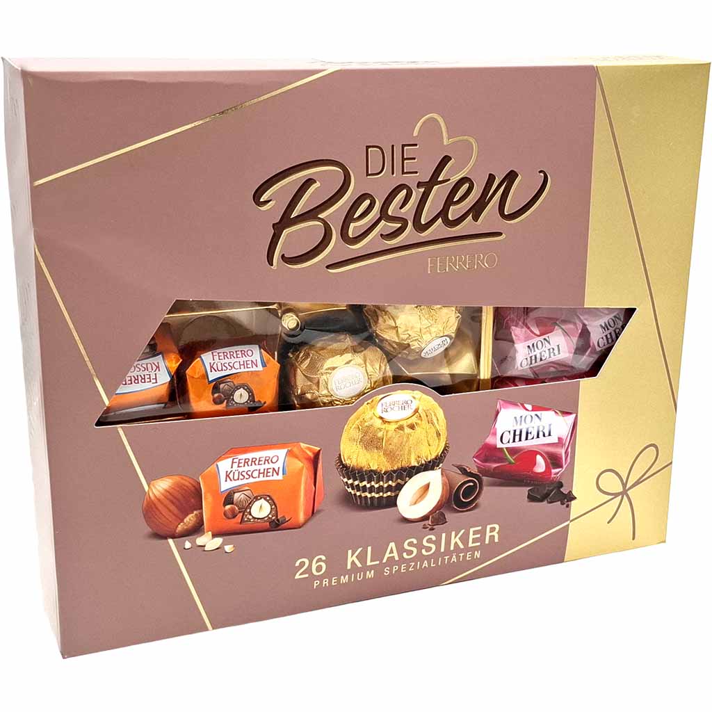 Pralinenbox, Schokolade, Klassiker, Ferrero, 26 Stück