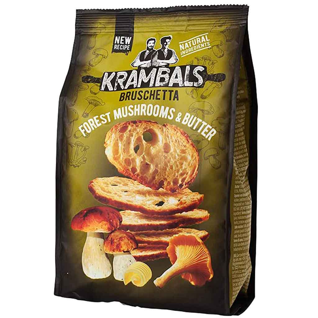 Krambals Bruschetta Foerst Mushrooms & Butter 70g MHD 20.05.27