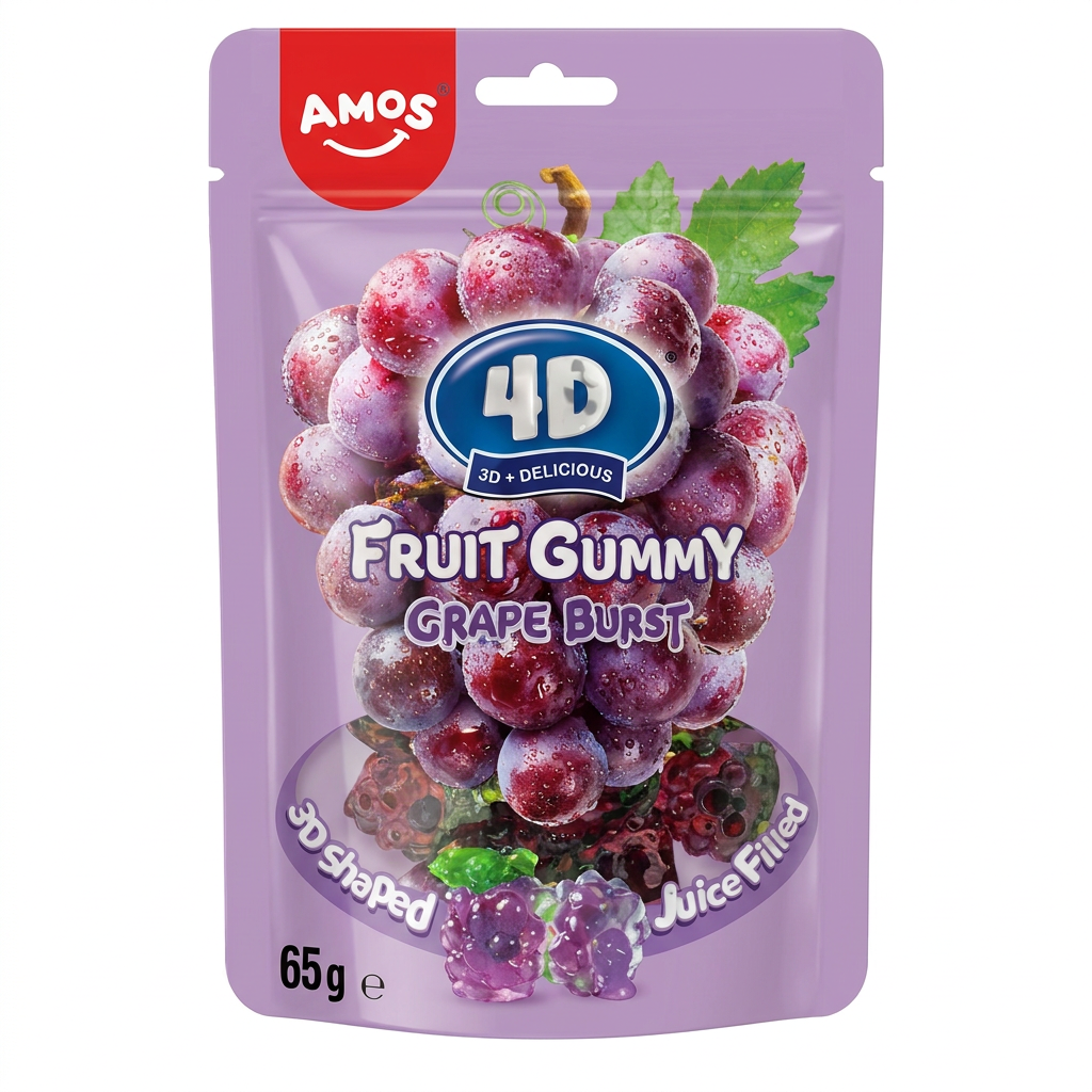 Fruchtgummi, Grapevine?, Trauben, Grape Burst, 3D geformt