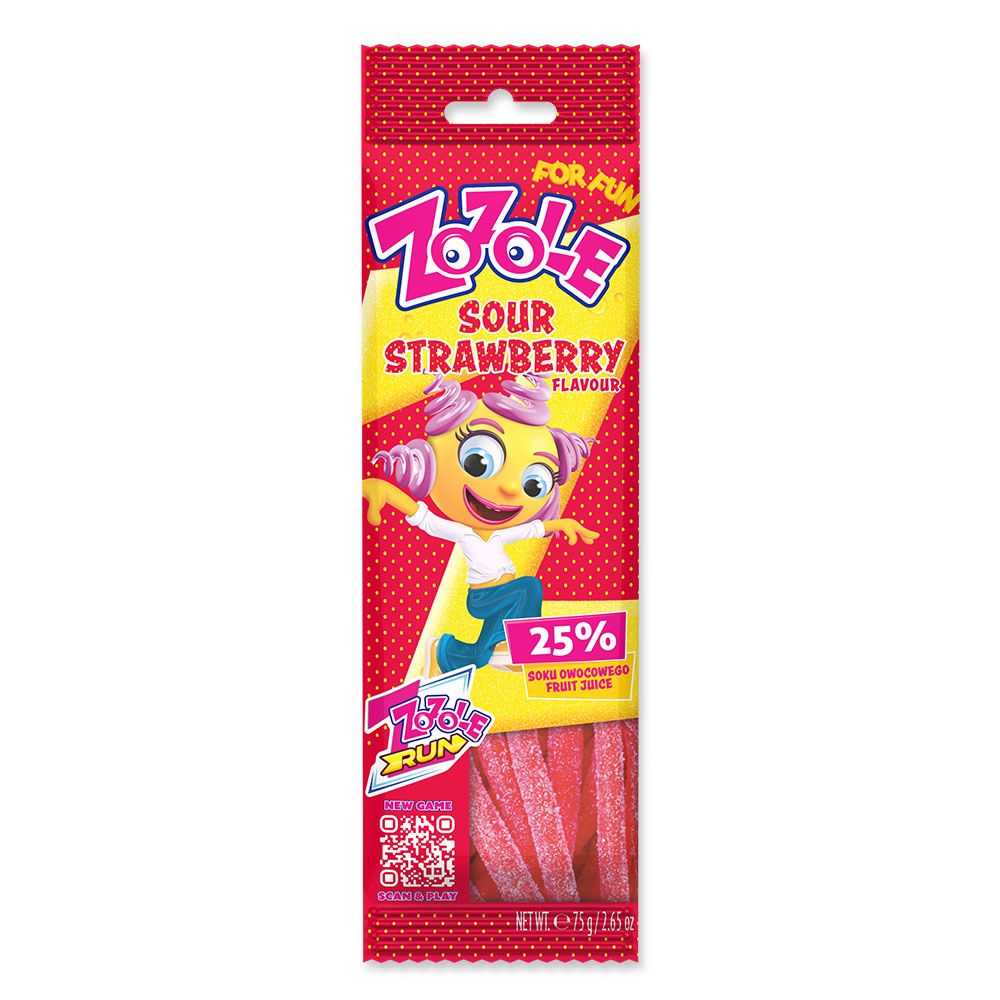 Sour Straw, Gummi, Fruchtgummi, Streifen, Zuckerware
