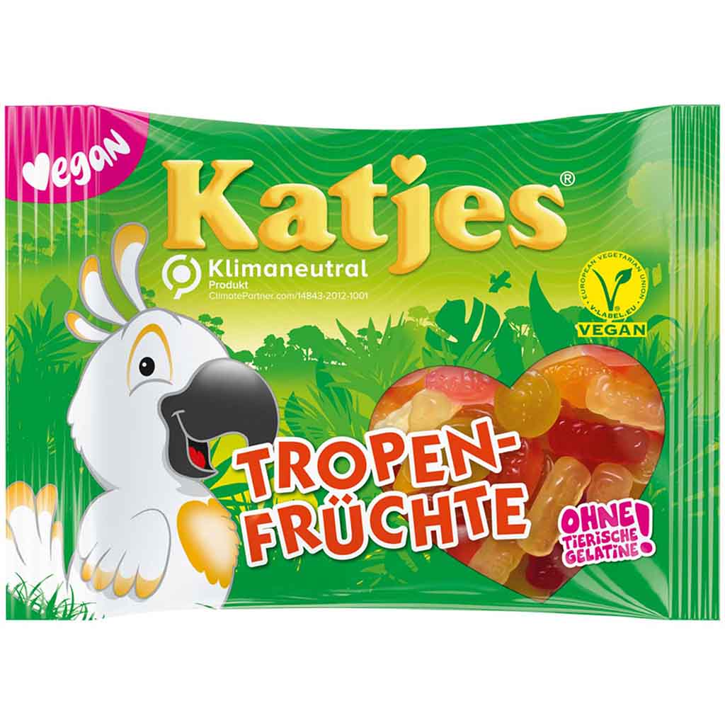 Katjes Fruchtgummi Tropenfrüchte 175g MHD 30.11.26