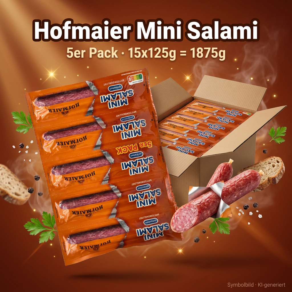 Salami, Mini Salami, Wurst, Packung, Box