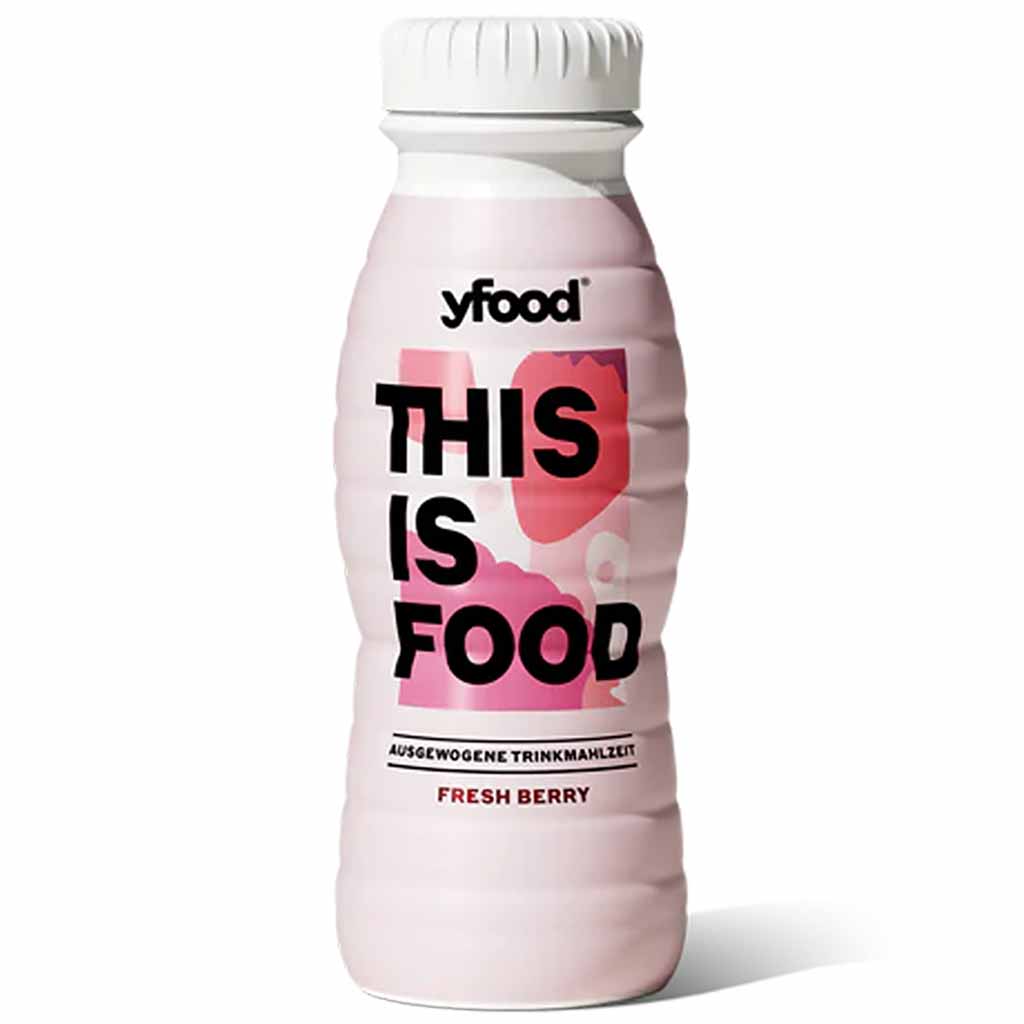 Trinkflasche, Pflaster, Fresh Berry, Trinkbehälter, This Is Food