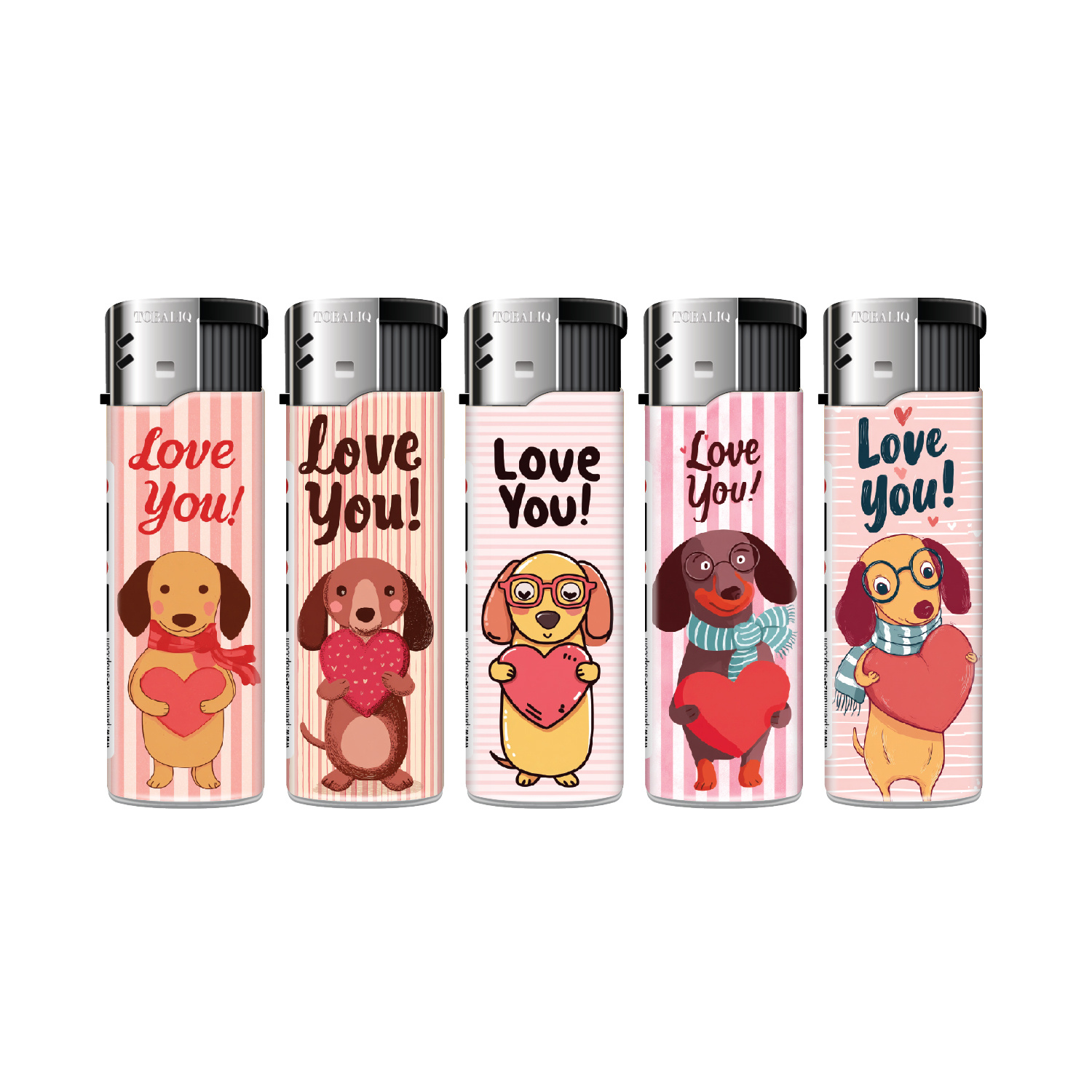 Valentine, Hund-Flasche, Herz, Love You, Niedliche Hunde