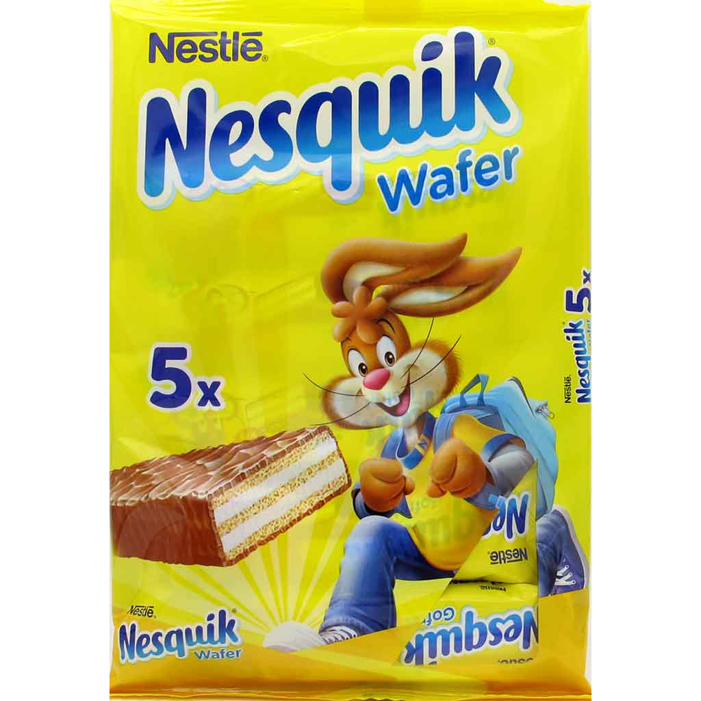 Nestle Nesquik Wafer 5er Pack 95g MHD 25.09.26