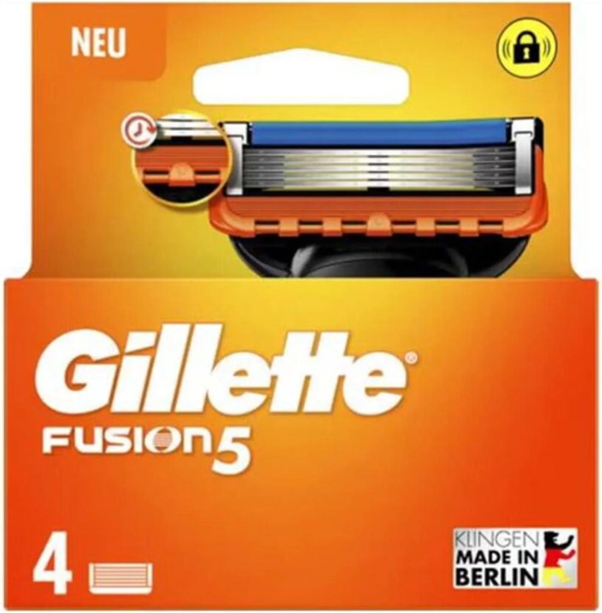 Gillette Fusion5 Rasierklingen 4er-Pack