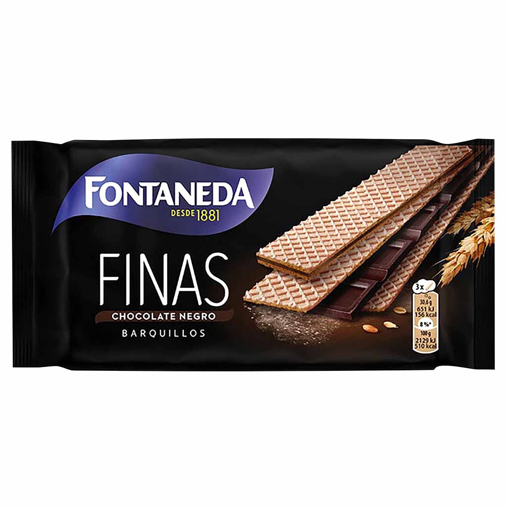Keksriegel, Schokoladenriegel, Finas Schokolade, Dunkle Schokolade, Waffelriegel