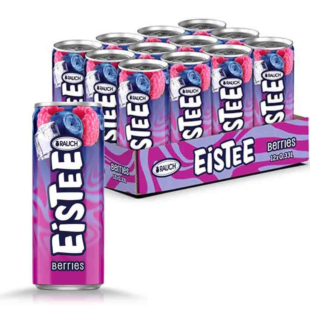 Rauch Eistee Berries DOSE 12x0,33L=3,96L MHD 11.03.28