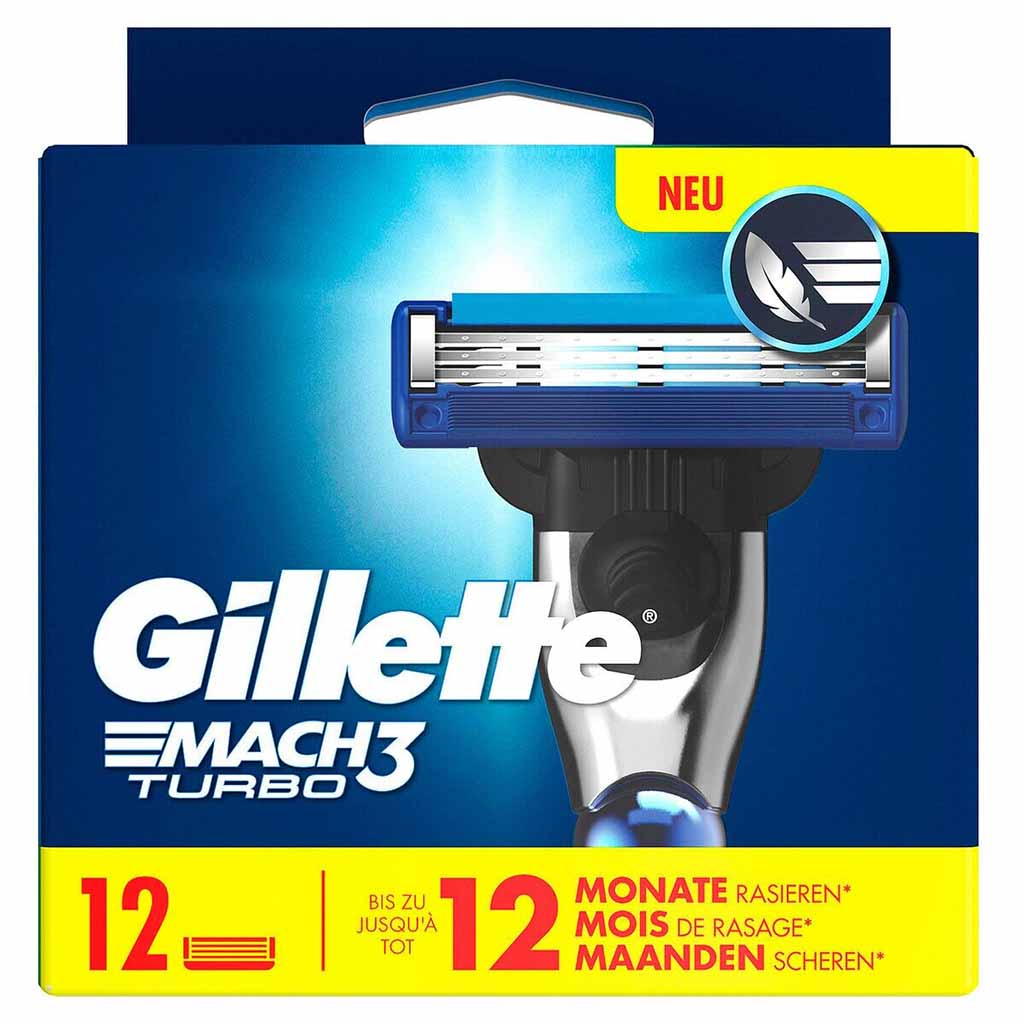 rasierer, rasierklingen, klingen, gylette, turbo