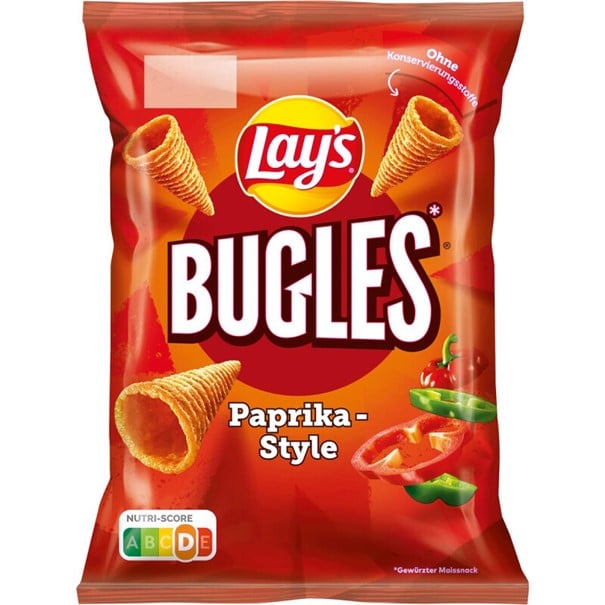 Lays Bugles Paprika Style 75g MHD 23.08.26
