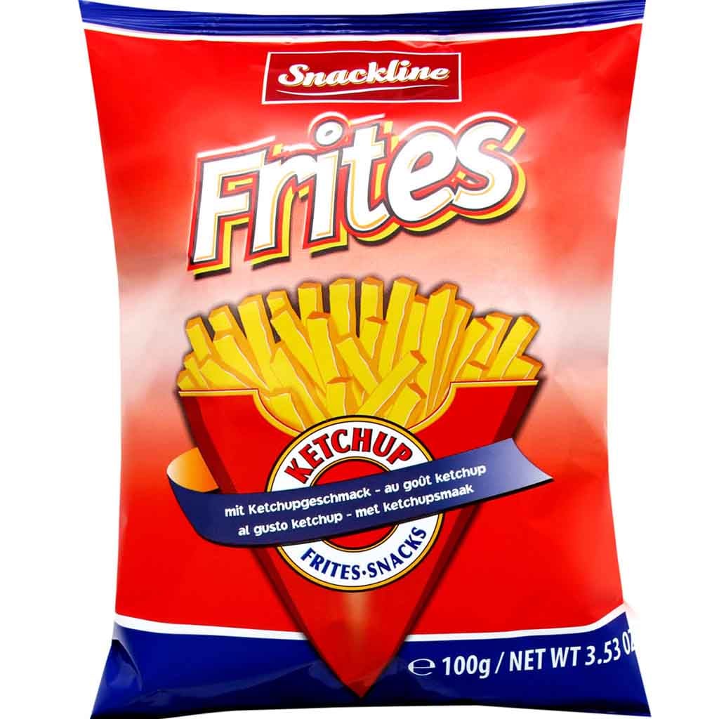 Snackline Snackline Frites-Snacks mit Ketchupgeschmack 100g