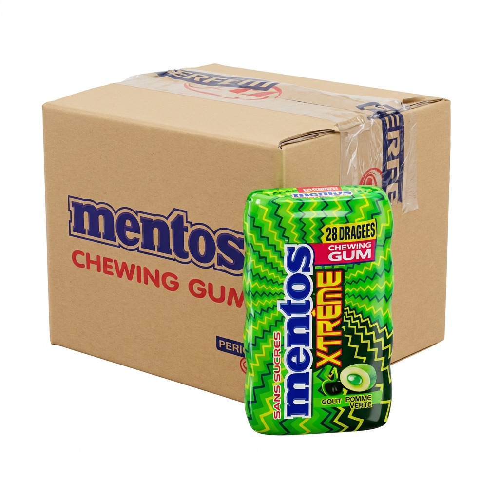 Kaugummi, Menthol, Verpackung, Fruchtgeschmack, Grüner Kiwi?