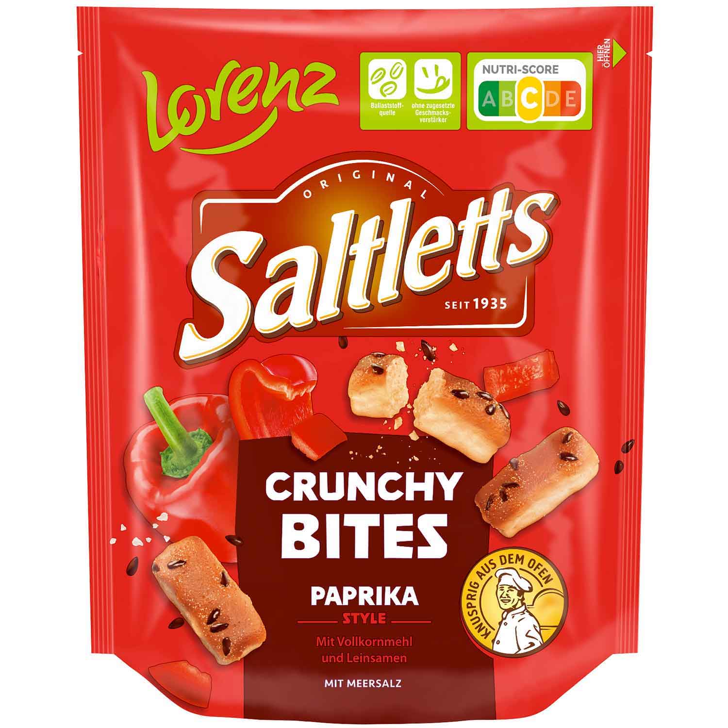 Crunchy bites, Paprika, Snack, Breaded, Meersalz
