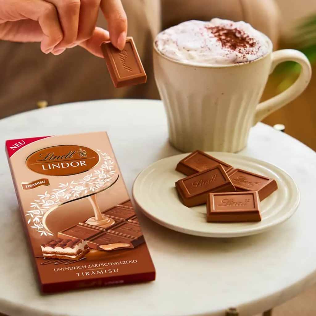 Schokolade, Tafel Schokolade, Lindt Lindor, Tiramisu, Milchschokolade