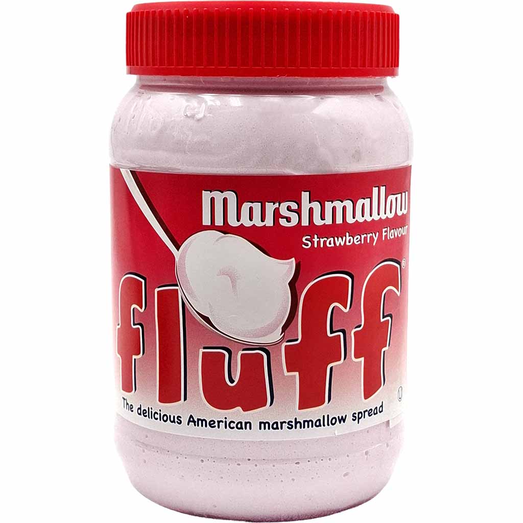 Marshmallow, Geschmack Erdbeere, Fluff, Aufstrich, Snack