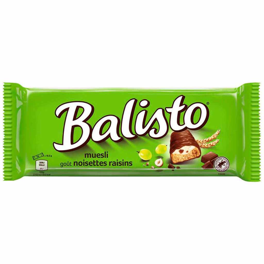 Balisto Müsli Riegel á 8x 18,5g 148g MHD 06.12.26