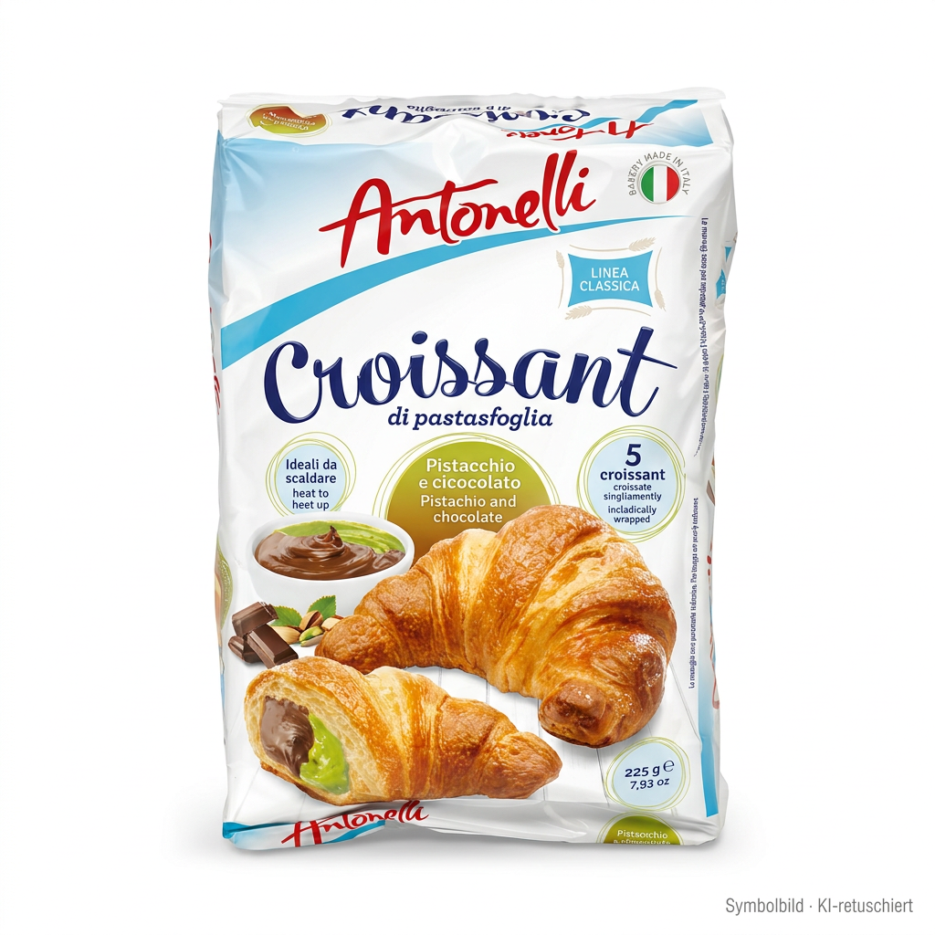 Croissant, Pastafoglia, Pistacchio, Cioccolato, Snack