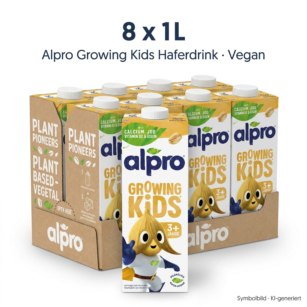 Haferdrink, Hafermilch, Kinder, Kids, Plant-Based