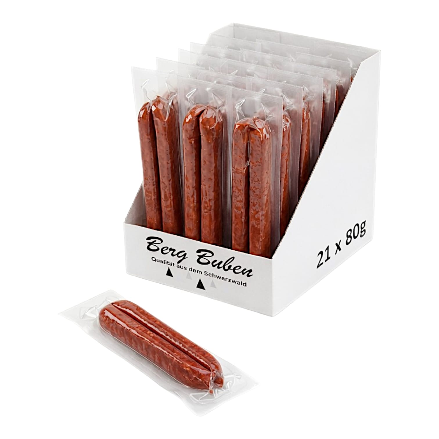 Wurst, Rinderwurst, Salami, Wurststange, 50g?