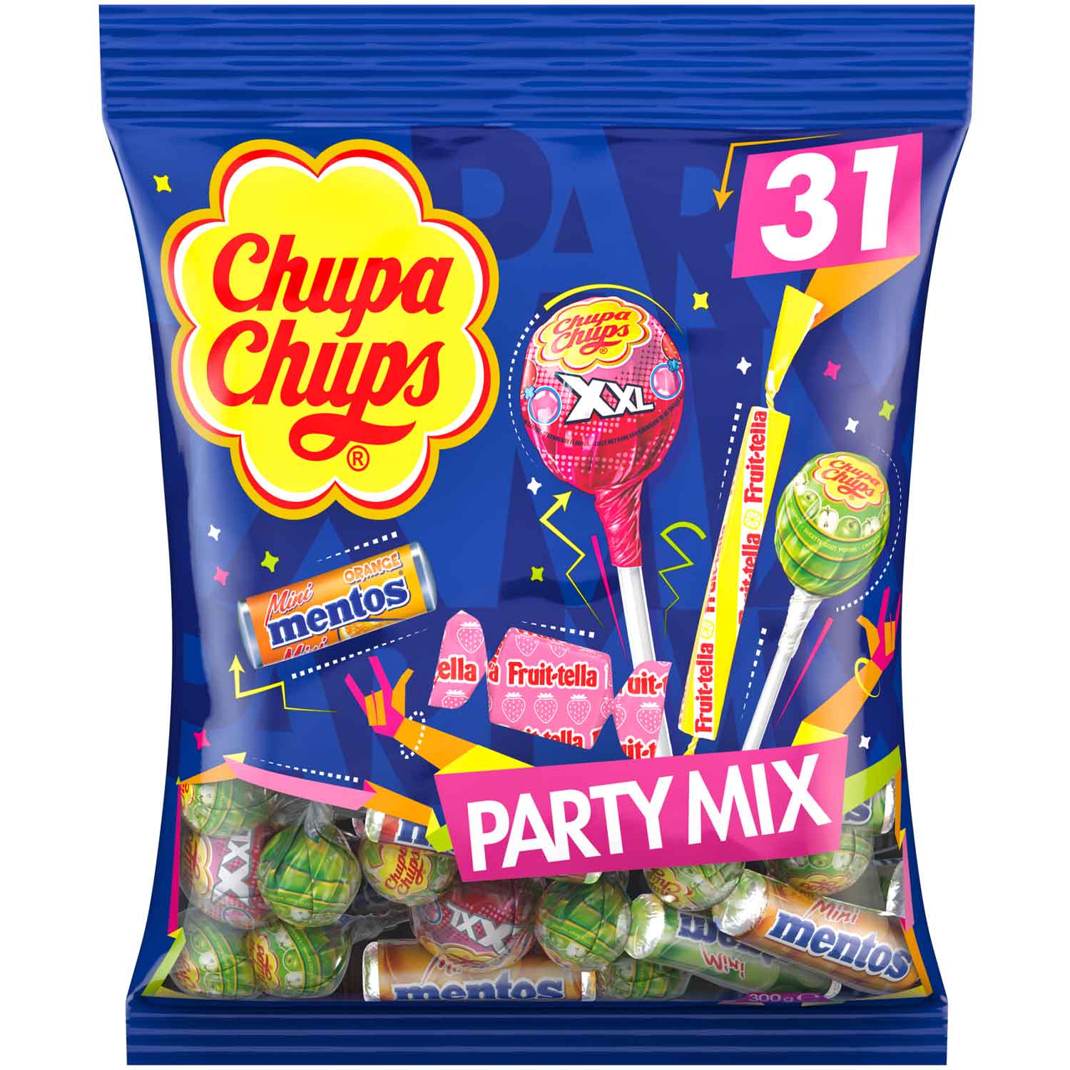Süßigkeiten, Party-Mix, Chupa Chups, Lutscher, Mentos
