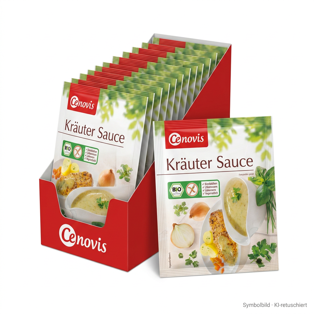Kräuter Sauce, Beutel, Bio, Vegetarisch, Glutenfrei