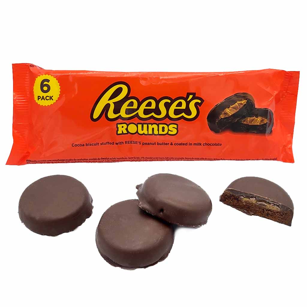 Reeses Rounds Kakao-Gebäck 6er Pack 96g MHD 06.12.24