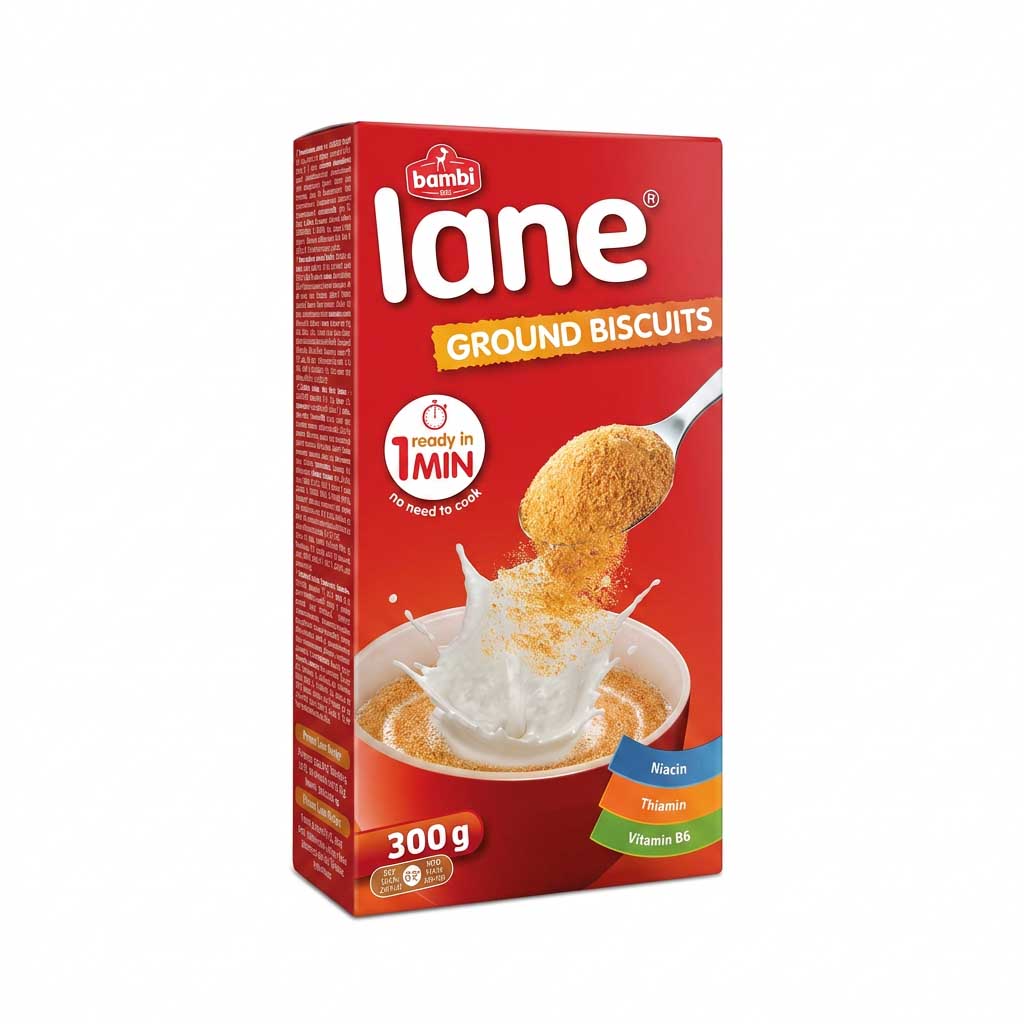 Ground biscuits, Cereal snack, 300 g, Niacin, Vitamin B6