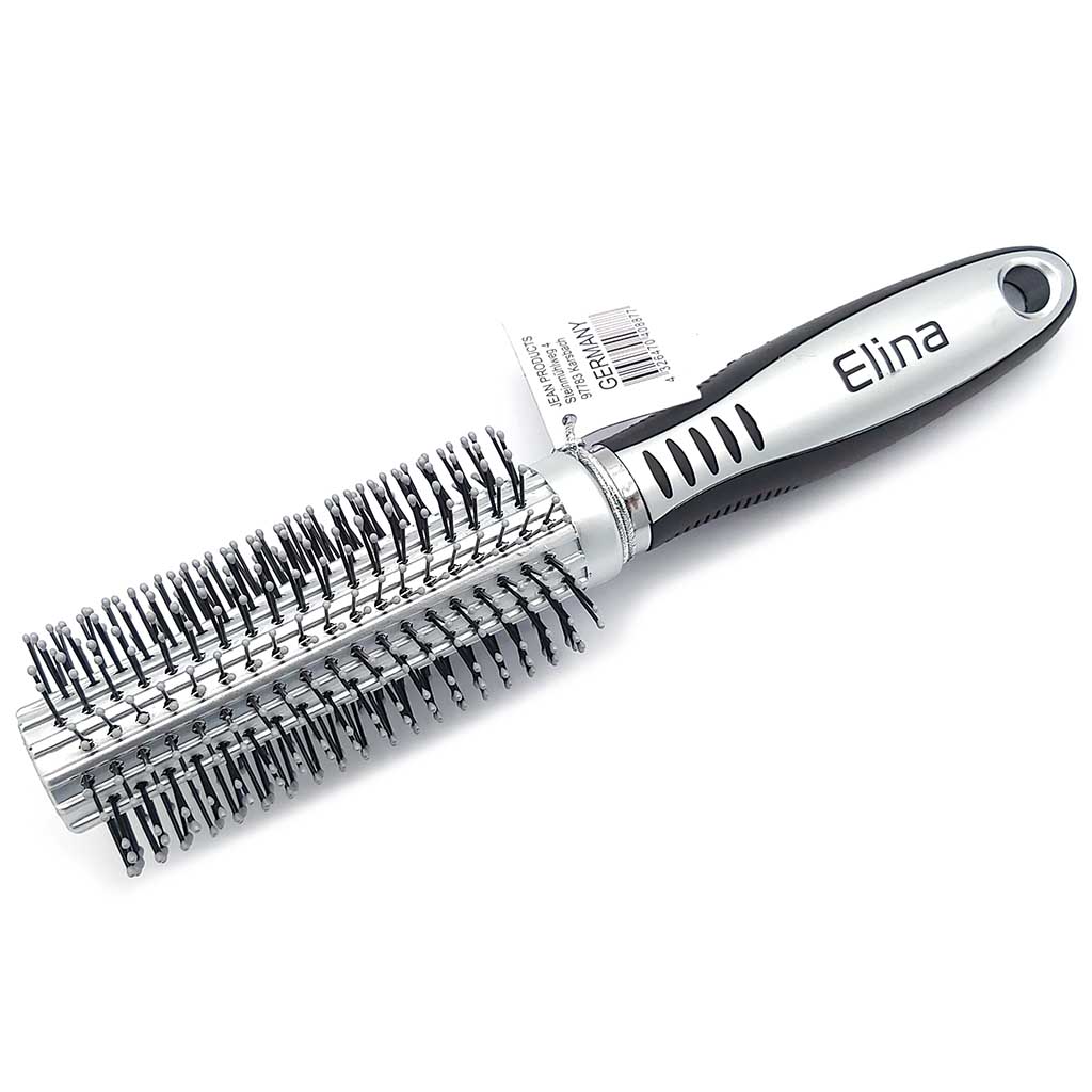 Haarbürste Rundbürste mit Noppen 23cm Elina