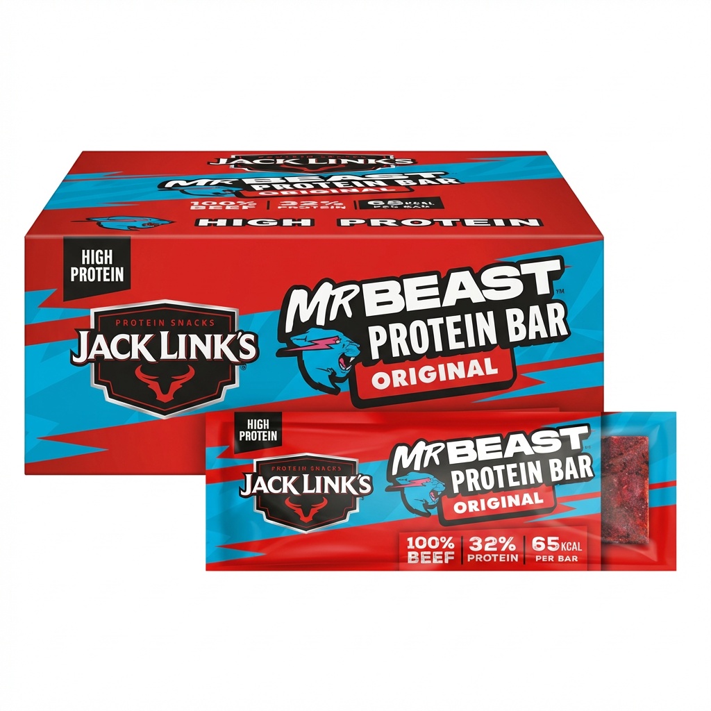 Protein-Riegel, High Protein, Rind, Original, Snack