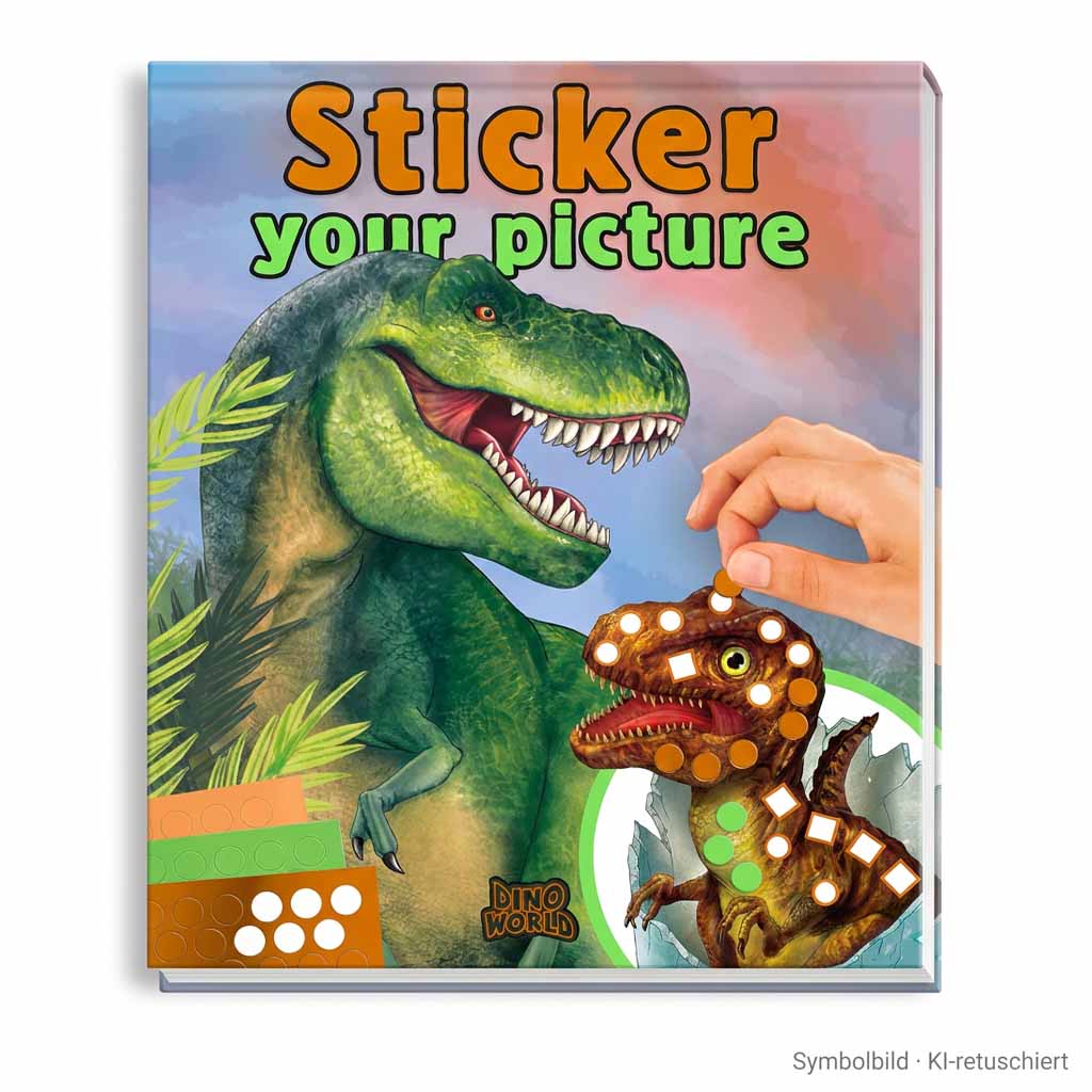 Depesche Dino World Sticker Your Picture
