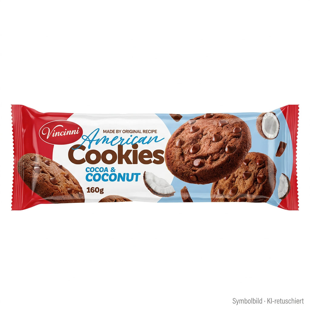 Cookies, American, Chocolate chip, Kakao, Kokos
