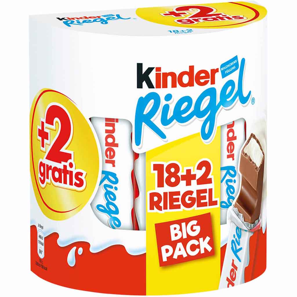 Kinder Riegel Big Pack 18+2 420g