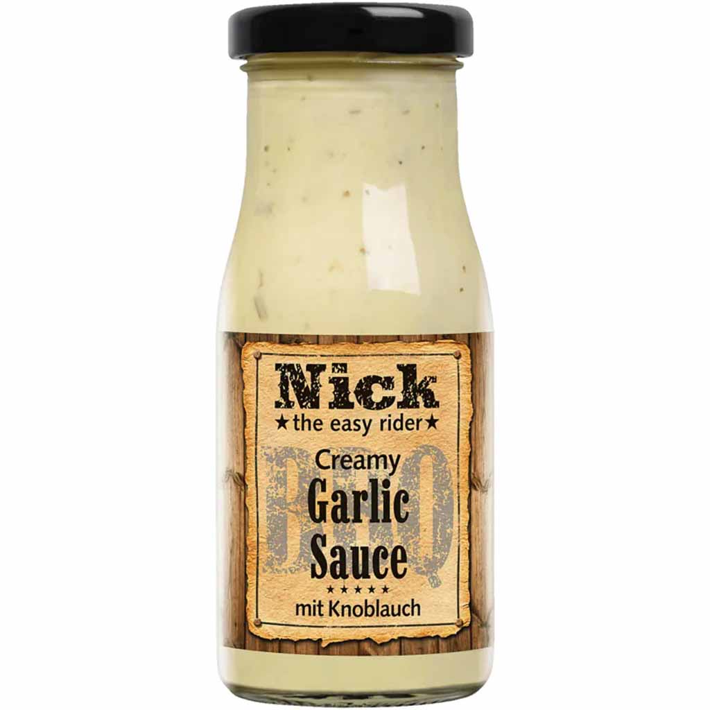 Nick the easy Rider Creamy Garlic Sauce 140ml