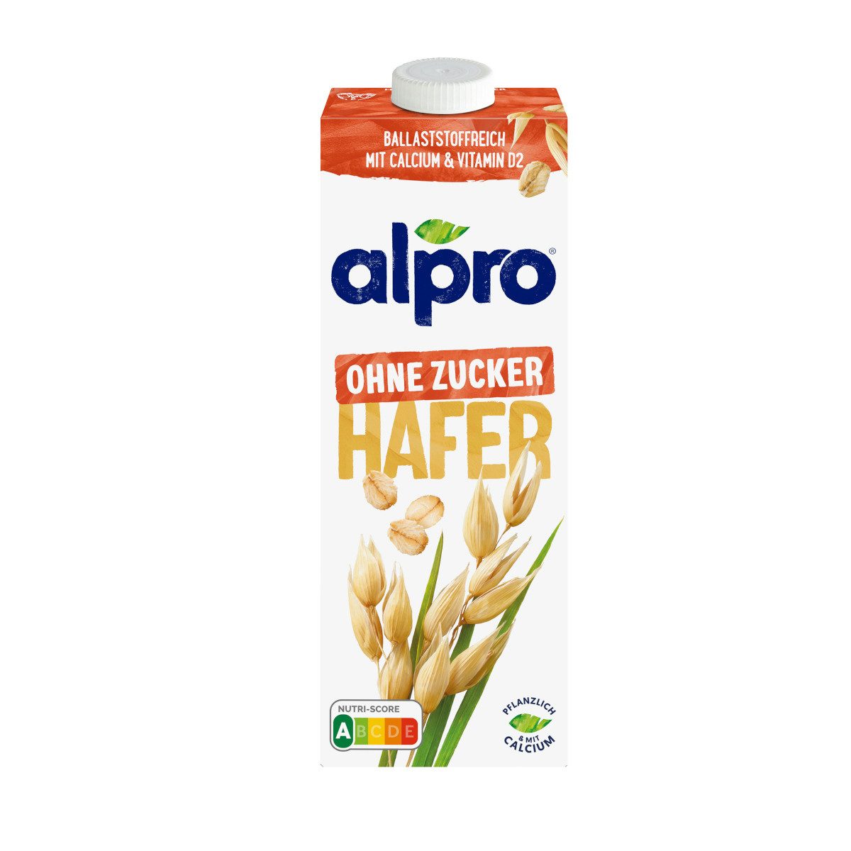 Haferdrinks, Ohne Zucker, Pflanzlich, Calcium, Vitamin D