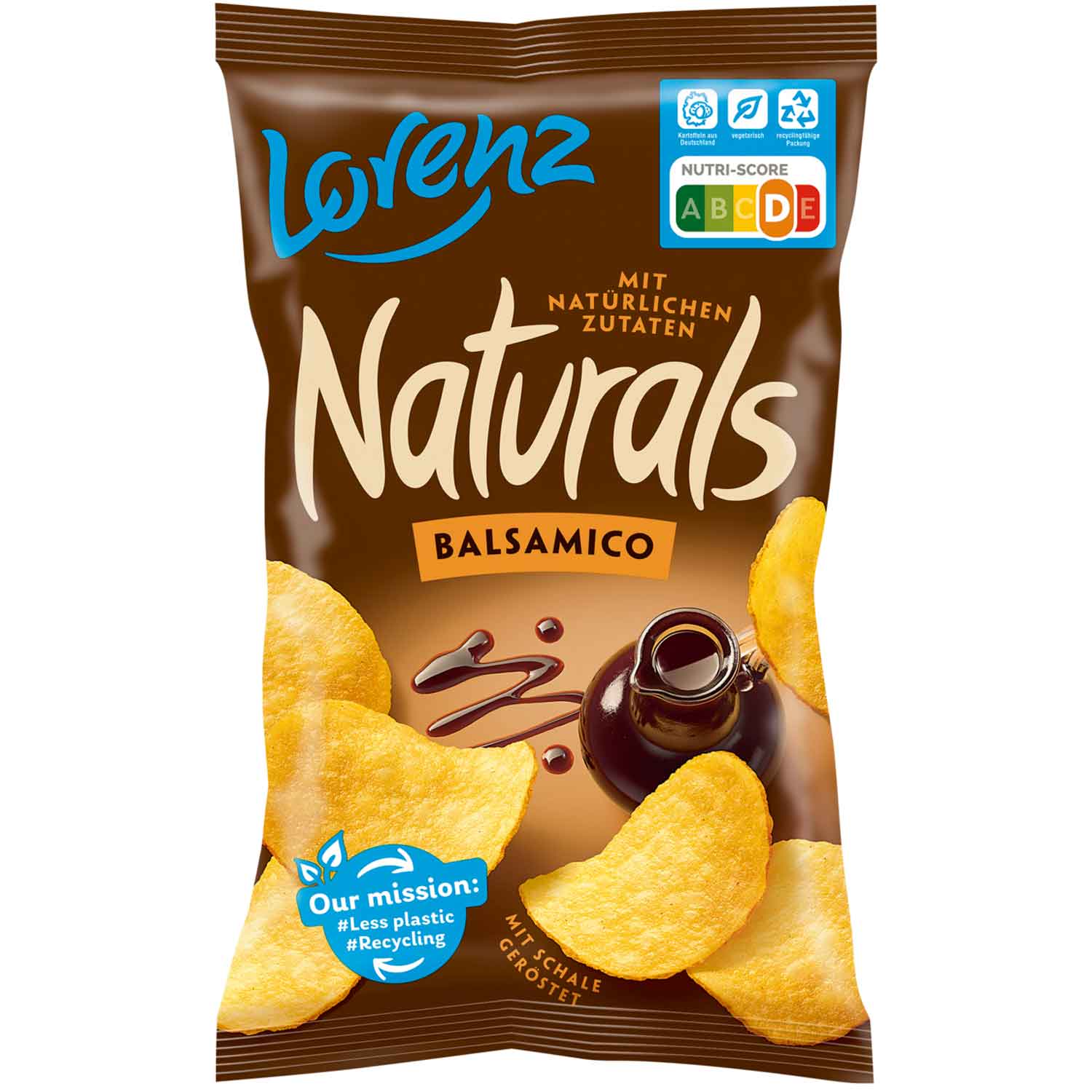 Naturals, Balsamico, Chips, Kartoffelchips, Snack