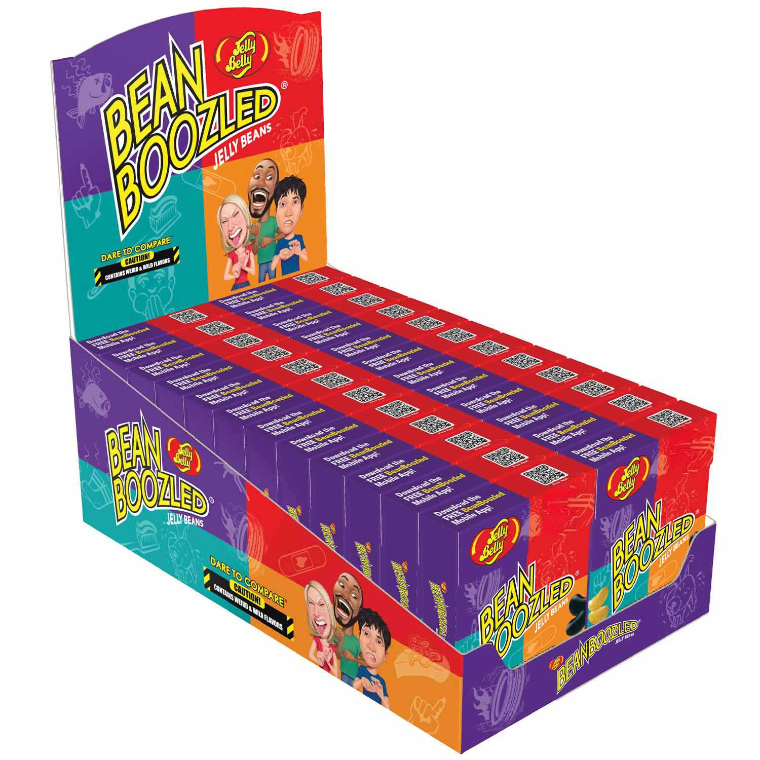 jelly beans, Bean Boozled, Candy box, mehrfarbig, bunte sorten