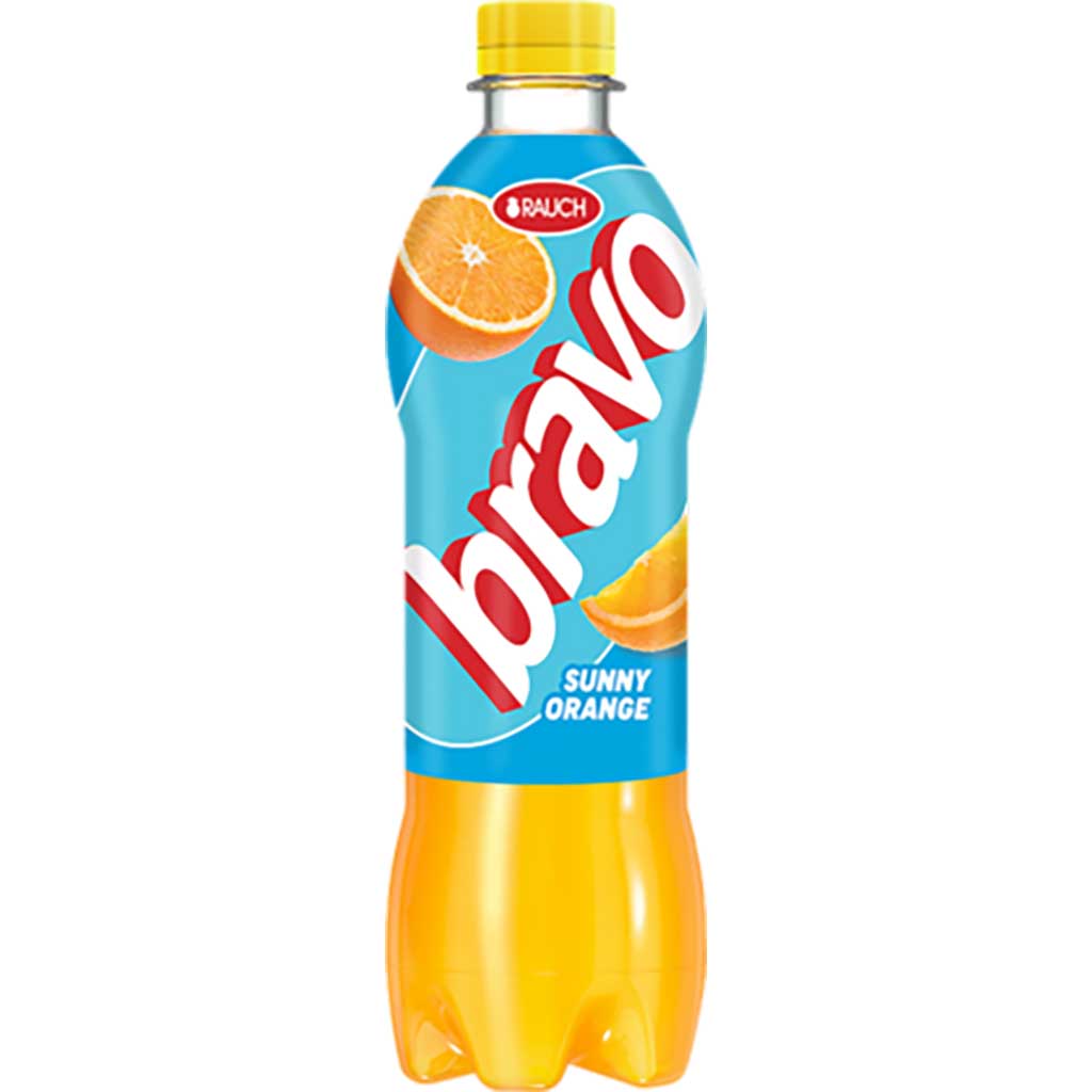 Erfrischungsgetränk, Orangengeschmack, Flasche, Soda, Trinkflasche
