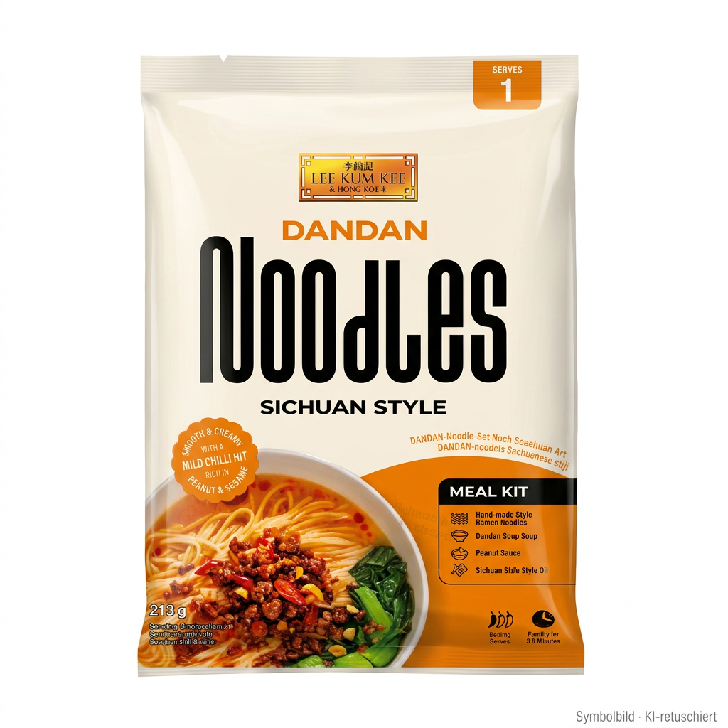 Nudel, Sichuan‑Stil, Dandan, Mahlzeitenkit, Ramen-Nudeln