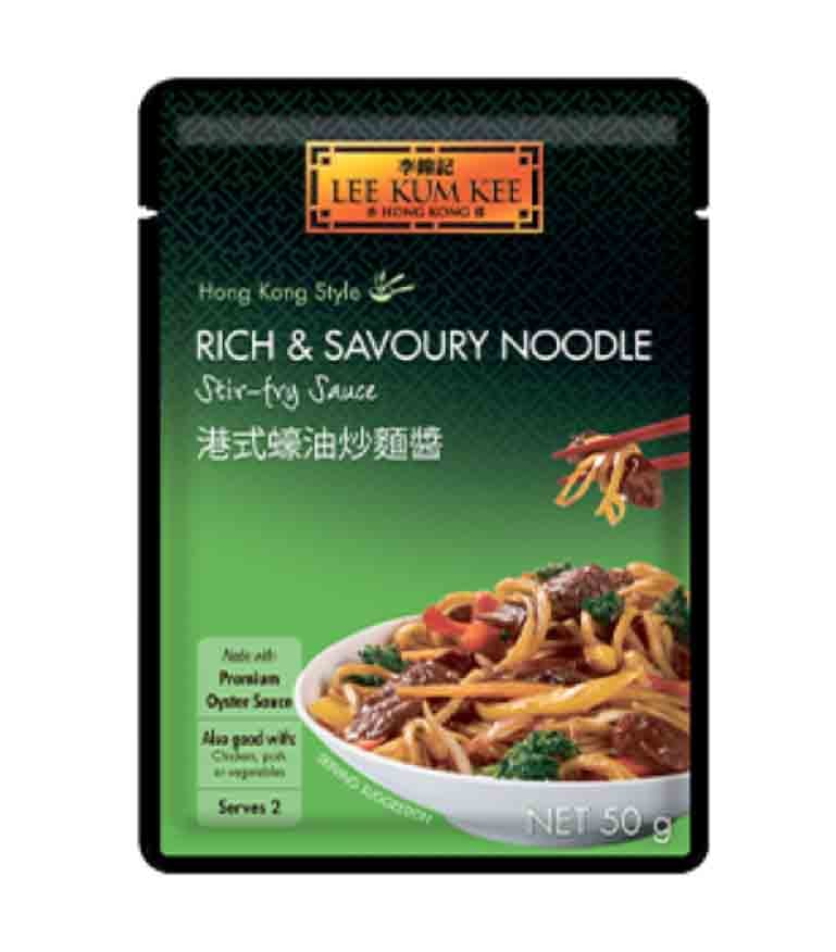Nudelsoße, Stir-fry Soße, Hongkong-Stil, Reich & herzhaft, Netto 50 g