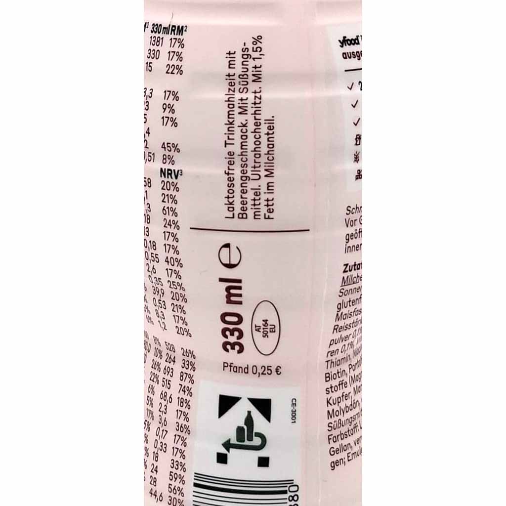 330 ml, Milchgetränk, Laktosefrei, Mandelmilch, Packung