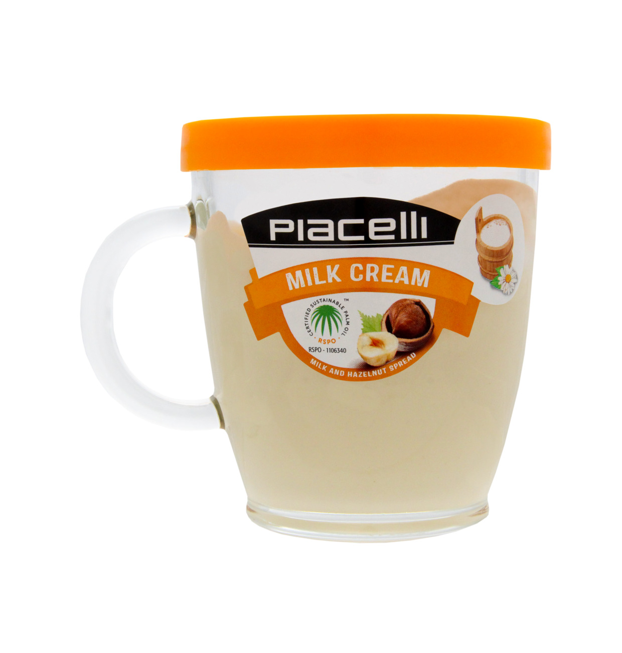 Piacelli Cremeaufstrich mit Milch 300g MHD 03.02.27