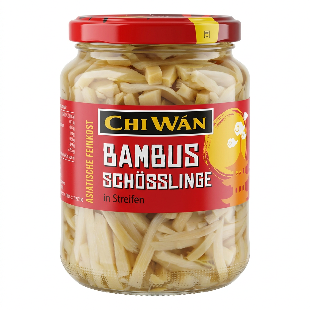 Chi Wn Bambus-Schsslinge in Streifen 175g