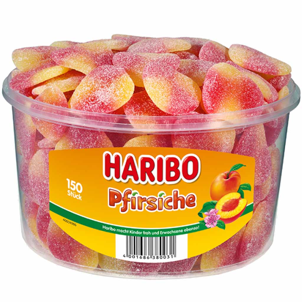 Haribo Pfirsiche 1350g MHD 30.03.27