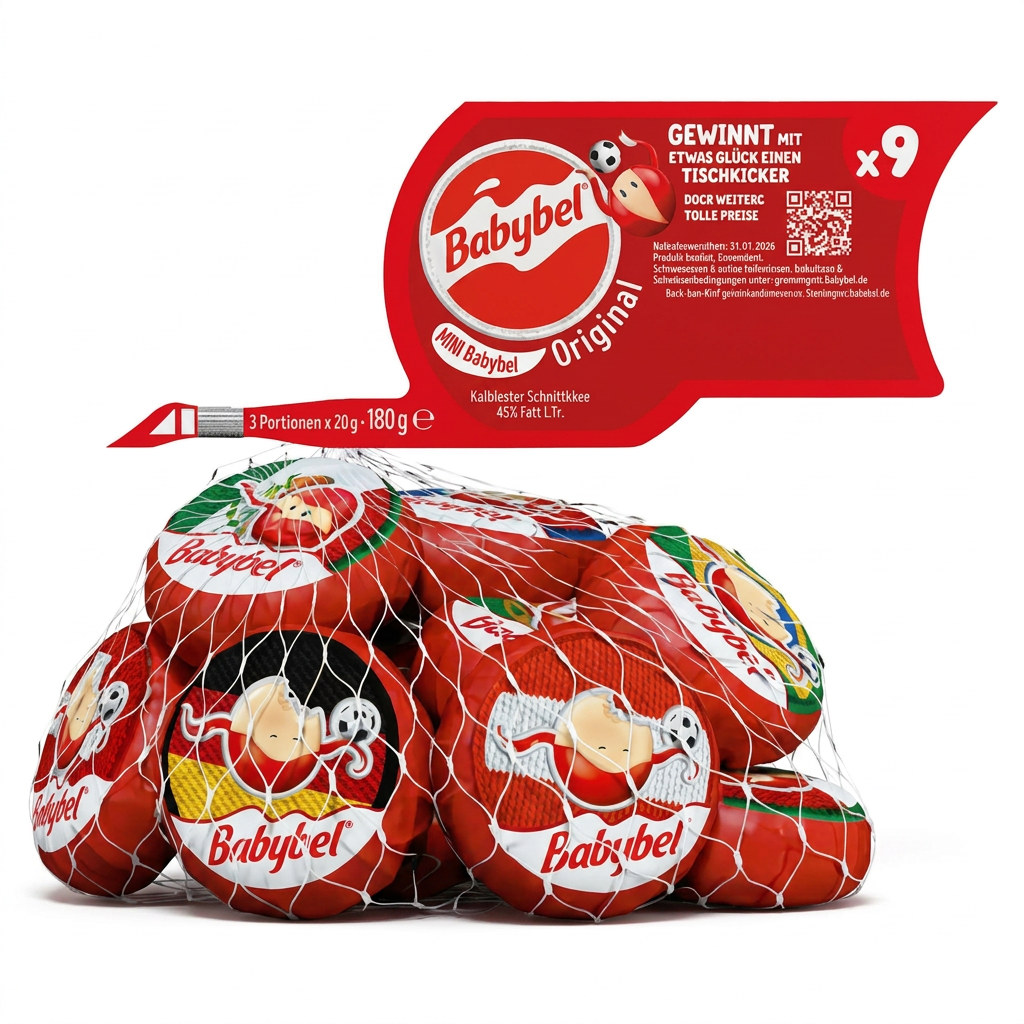 Schnellmaß, MiniWurst, Netzverpackung, Rote Wurst, Räucherwurst