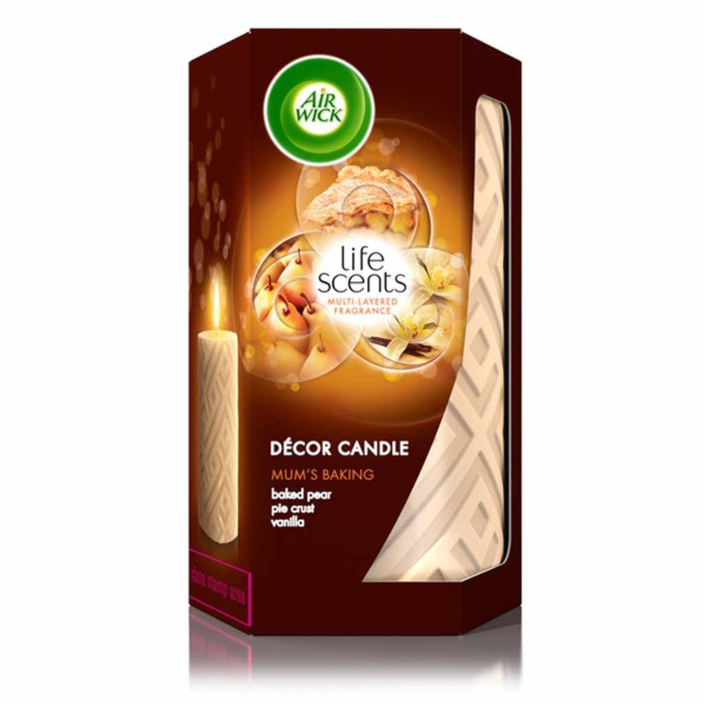 6x Air Wick Life Scents Decor Kerze Mum´s baking á 265g=1590g
