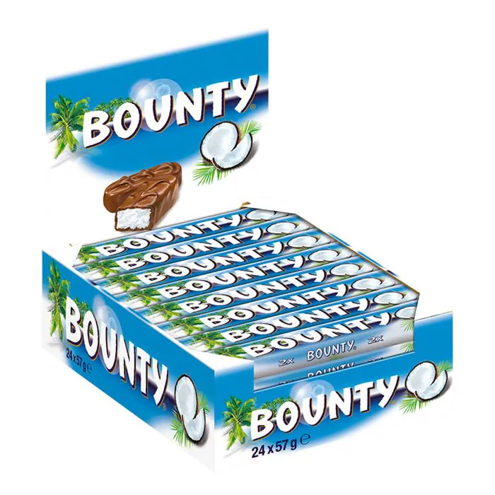 Bounty Doppelriegel Milch 24x57g=1368g MHD 21.02.27