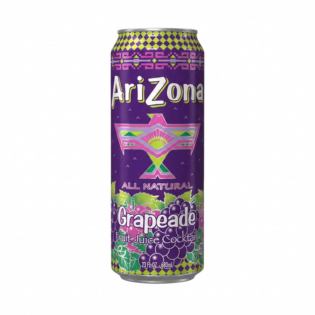 Traubensaft, Fruchtsaft, Dosengetränk, rein natürlich, Arizona Graperade