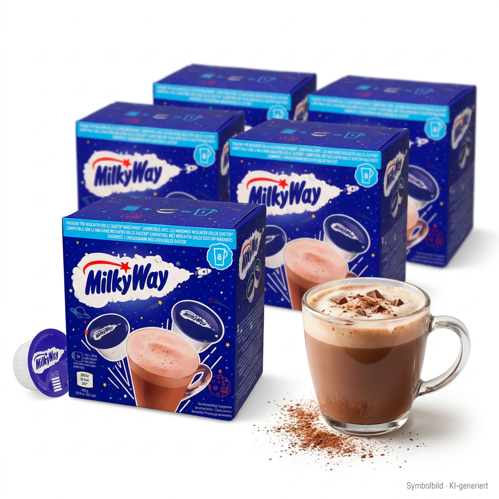MilkyWay, Kakao, Schoko-Mix, Instant-Getränkepulver, Paket-Box